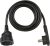 Brennenstuhl Cable alargador de corriente de enchufe plano, Interior, Negro, 2 m
