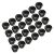 Accesorios para Botones de Cuerda de Guitarra, Trampa para Tuercas de Perilla de Cuerda de Guitarra que Satisface las Necesidades de Gran Cantidad para Botón de Piano de Guitarra de 10 Mm(negro)