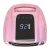 Luz de Esmalte para Secador de Uñas, Lámpara de Curado de Gel de Uñas de Potencia de 96 W, Iluminación de 180 Grados para Manos, Parte Inferior Extraíble para Uso en Salón