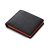 TEEHON® – Cartera para Hombre de Piel auténtica con Bloqueo RFID/NFC 9 Titular de Tarjetas de crédito, 2 Compartimentos para Billetes, clásico portafolios Bolsillo con Caja de Regalo, Color Negro y