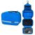 Boic Neceser de Colgar Viaje, Plegable Neceser Maquillaje para Hombres Bolsa de Aseo Impermeable de Gran Capacidad con Gancho Colgante