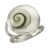 kisma joyas – anillo de Mujer Talla 60 Shivas Eye de 925 plata de ley kir0113 – 008 – 60
