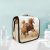 Caballo Corriendo Bolsas de Aseo Neceser de Maquillaje Colgante Plegable Cosmético Bolso de Artículos de Tocado para Mujeres Niñas