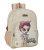 Safta Mochila Escolar Niños de Catrinas Maya, Laura y María, 330x140x420mm, Beige/Marrón Claro, M (M180)