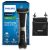 Philips Serie 7000 BG7025/15 – Afeitadora corporal con cabezal de recorte y de afeitado, 80 minutos de uso, apta para la ducha, color negro