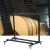 Soporte de exhibición de bajo, soporte de guitarra múltiple, ruedas giratorias, para soporte de exhibición de bajo soporte de guitarra soporte de guitarra(FL-17L 7 heads, white)