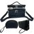 Neceser Mujer Grande 3 Piezas Neceser de Viaje Maquillaje Impermeable Bolsa Aseo Niña Organizador Transparente Washbag Cosméticos Bag con Correa Ajustable Y Desmontable para Viaje Mujeres y Niños