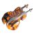 VALICLUD horquilla de violonchelo portavoz agarre de la garra del cabello broche de pelo de violonchelo clips de mandíbula pinzas para el cabello pinzas Pequeña ácido acético Café