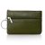 Aucuu Mini Cuero Monedero para Mujer, Monedero de Cuero con Cremallera, Minicartera para Mujer, con 3 Compartimentos y Llavero, Pequeño y Liviano, Fácil de Transportar, 12 * 8 cm-Morado