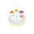 Cake de Dibujos Animados en Miniatura de muñecas de 2 Piezas 112 Escala, 2pcs fingir Jugar Comida para Decoraciones de Cocina de muñecas realistas