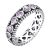 BCughia Anillos Aesthetic, Anillos Mujer Finos Plata Plata Esterlina Rosa Corazón Circonita Corazón Hueco de Una Hilera Promesa Anillo Talla 12