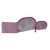 Bolsas de Aseo Viaje Mujer,(3 PCS), Neceser Pequeño, Bolsa Cosmeticos Mujer,Estuche Organizador Belleza Plastico Impermeable Vacaciones, NeceserTransporte líquidos, Neceser Transparente,(Fucsia)