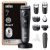 Braun Recortadora De Barba Series 7 BT7545, Barbero Recargable Resistente Al Agua, +12 Accesorios Para Barba, 120 Min De Autonomía, 40 Longitudes, Lámina Ultra Afilada, Gris