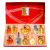 Charrier Parfums Top 10 Les Parfums de France – Caja lujosa de cartón que contiene 10 botellas en miniatura con Eau De Parfum, Color Rojo, 52,7 ml