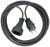 Brennenstuhl cable alargador de corriente de 2 m (extensible eléctrico para interiores) negro
