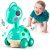 CubicFun Dinosaurio Interactivo Juguetes Niños 1 Año, Musical Juguetes Bebes 6-12 Meses Touch & Go Dino con Luces y Sonidos, Regalos Originales para Bebes Niños 1 2 años