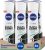 NIVEA Black & White Invisible Active Spray en pack de 6 (6 x 200 ml), desodorante antimanchas de cuidado femenino, desodorante invisible para proteger la piel y la ropa