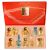 Charrier Parfums Top 10 Les Parfums de France – Caja lujosa de cartón que contiene 10 botellas en miniatura con Eau De Parfum, Color Rojo, 52,7 ml