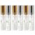 CLISPEED 6 piezas Botellas Spray de Vidrio Reutilizables de Perfume y Aceites Atomizador Preciso y Portátil para Viaje Antiderrame y Diseño Antideslizante