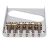 Accesorios para Guitarra Eléctrica, Aspecto Brillante de Metal Estilo Vintage Entonación Precisa Puente de Guitarra Eléctrica con Tornillo para Instrumento Musical