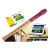 Flauta dulce de madera y plástico para niños a partir de 6 años, incluye Flute Master (aplicación de software de aprendizaje), mango barroco y cabeza de flauta roja