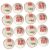 Toyvian 16 Piezas Casa De Muñecas Plato De Juguete para Niños Decoraciones para El Hogar Juguetes para Niños Modelo De Plato Pequeño Modelo De Plato Pequeño Adornos De Casa Pequeña Mini