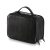 Elviros Neceser para Mujer y Hombre Fabricado en Piel sintética con Gancho, Neceser de Viaje Impermeable Grande Neceser de baño Neceser de Belleza con Neceser seco húmedo,29 x 21 x 13cm,Negro