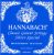 Hannabach Cuerdas para Guitarra Clásica Serie 815, Tensión Alta, Plateado Especial, Set