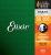 Elixir Cuerdas de bajo de 4 cuerdas Strings de acero inoxidable con recubrimiento NANOWEB, escala larga, calibre mediano, 4-String Medium(50-105)